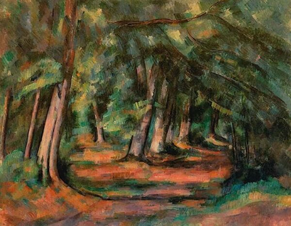 Sous-bois (presso il Jas de Bouffan) – Paul Cézanne Paul Cézanne 85x75