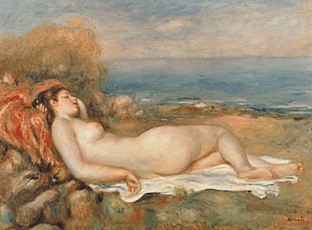 Il nu nell’erba – Pierre-Auguste Renoir Pierre-Auguste Renoir 85x75