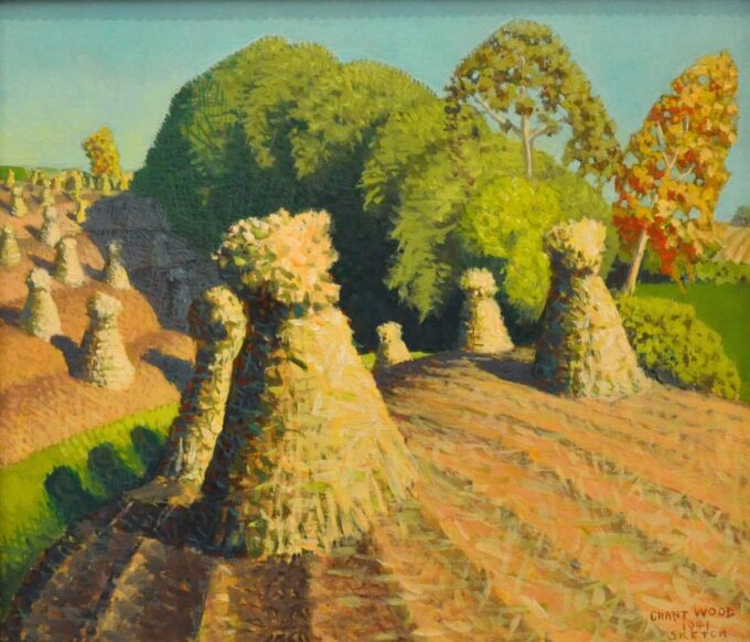 Campo di mais Iowa – Grant Wood Grant Wood 85x75