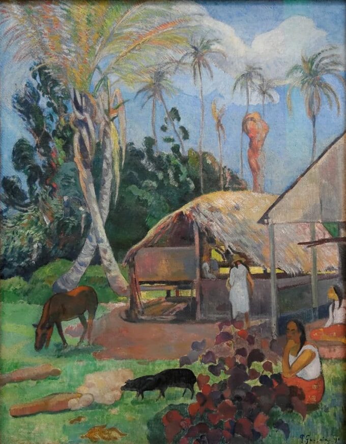 I maiali neri – Paul Gauguin Paul Gauguin 70x85