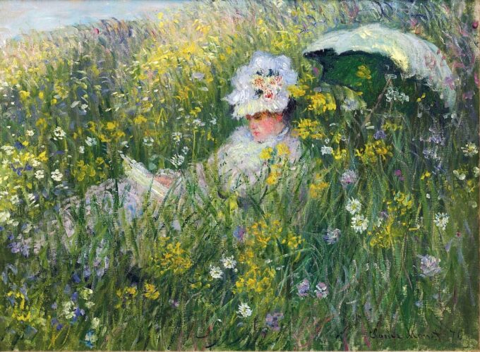 Nella prateria – Claude Monet Claude Monet 105x70