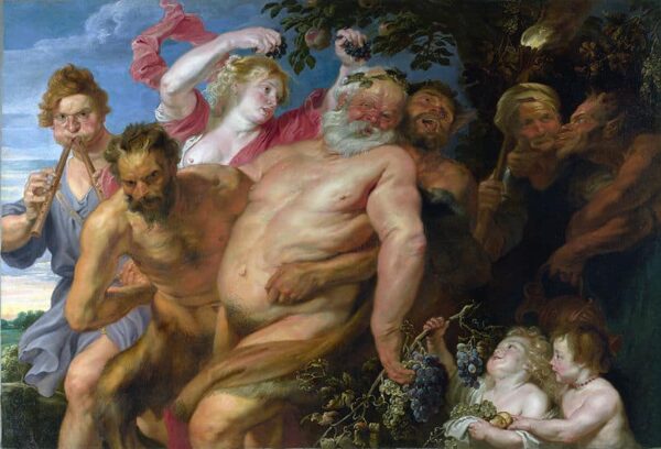 Sileno ubriaco sorretto da satiri – Peter Paul Rubens Peter Paul Rubens 105x70