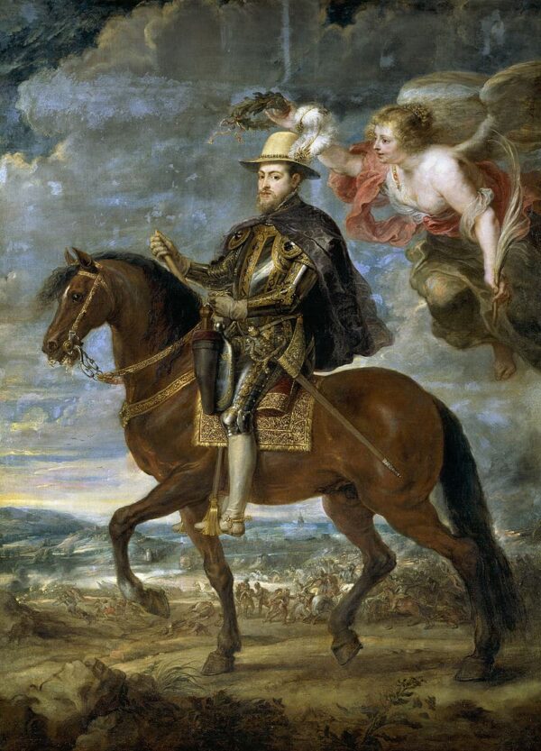 Filippo II a cavallo – Peter Paul Rubens Peter Paul Rubens 70x105