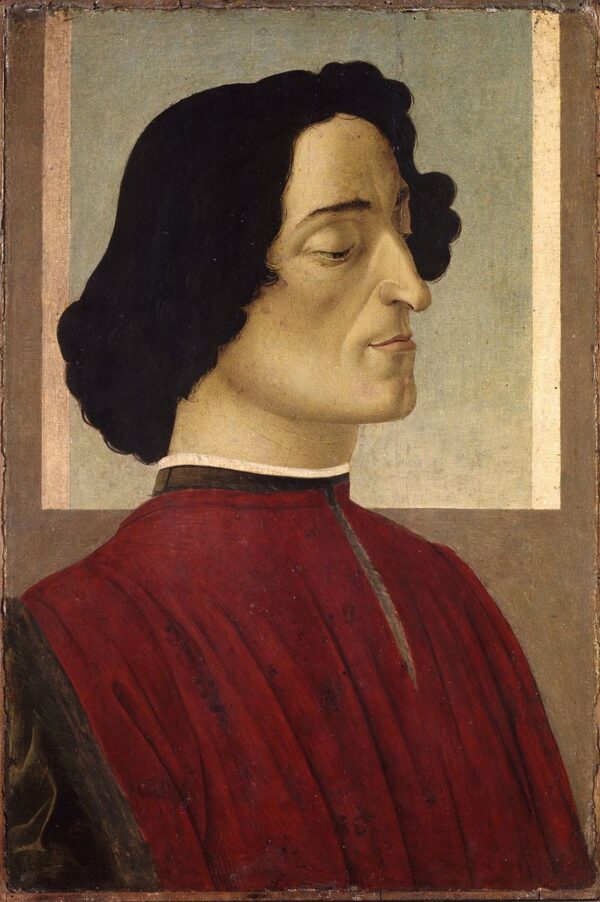 Ritratto di Giuliano de’ Medici – Sandro Botticelli Sandro Botticelli 70x105