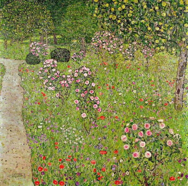 Giardino con rose – Gustav Klimt Gustav Klimt 70x70