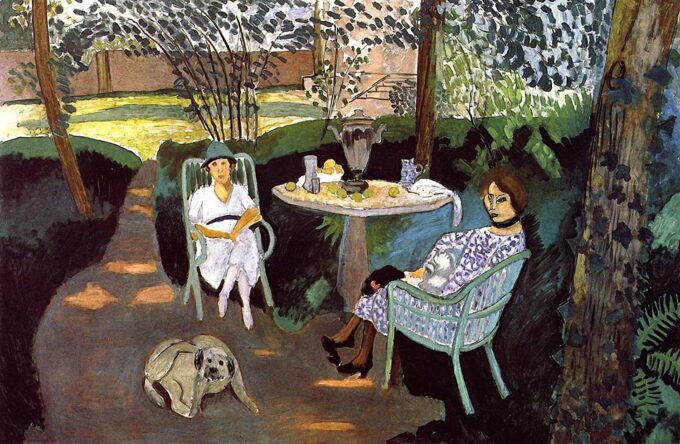 Il tè nel giardino 1919 – Matisse Henri Matisse 105x70