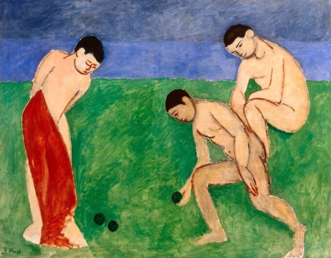 Gioco delle bocce – Matisse Henri Matisse 85x75