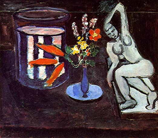 Pesce rosso di Matisse Henri Matisse 70x70