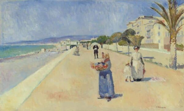 Promenade des Anglais, Nizza – Edvard Munch Edvard Munch 120x70