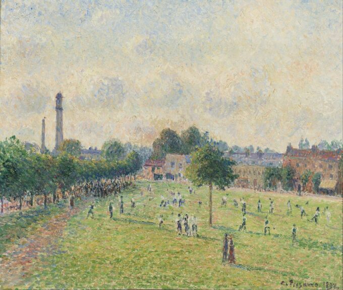 Kew Green, Londra – Camille Pissarro Camille Pissarro 85x75