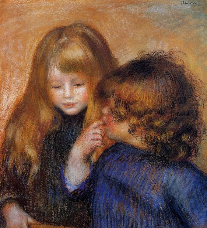 Jean e Coco I figli dell’artista – Pierre-Auguste Renoir Pierre-Auguste Renoir 70x70