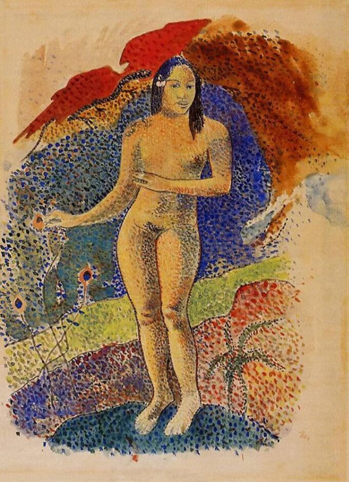 Ève tahitienne – Paul Gauguin Paul Gauguin 70x105