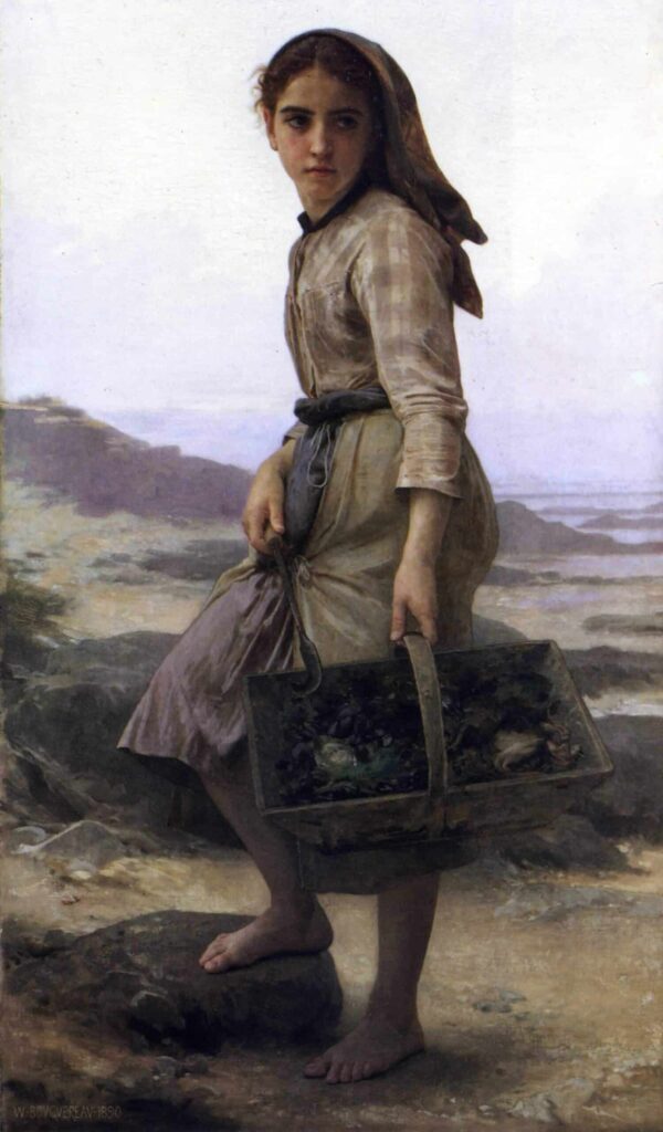 Il Pescatore – William Bouguereau William Bouguereau 70x120