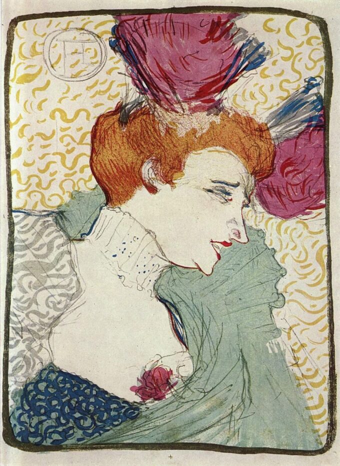 Mlle. Marcelle Lender – Toulouse Lautrec Henri de Toulouse-Lautrec 70x105