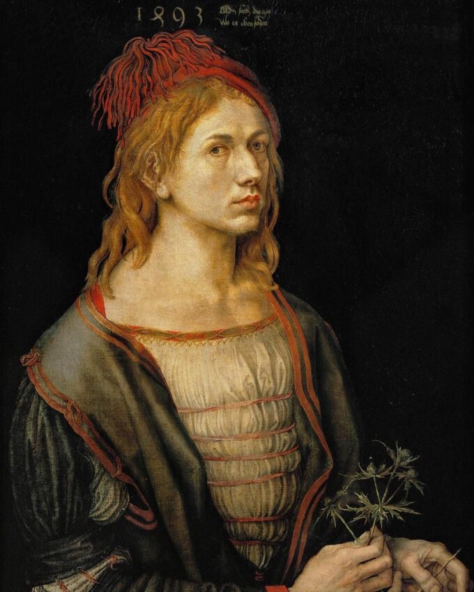 Autoritratto di Albrecht Dürer Albrecht Dürer 70x85