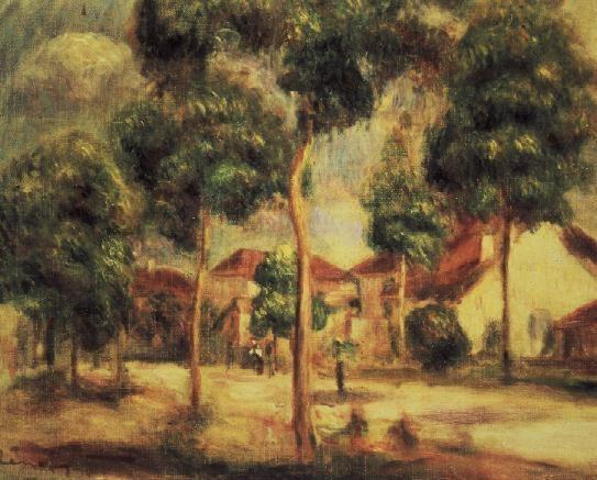 La strada soleggiata – Pierre-Auguste Renoir Pierre-Auguste Renoir 85x75