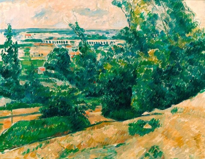 L’Aquedotto del canale Verdon – Paul Cézanne Paul Cézanne 85x75