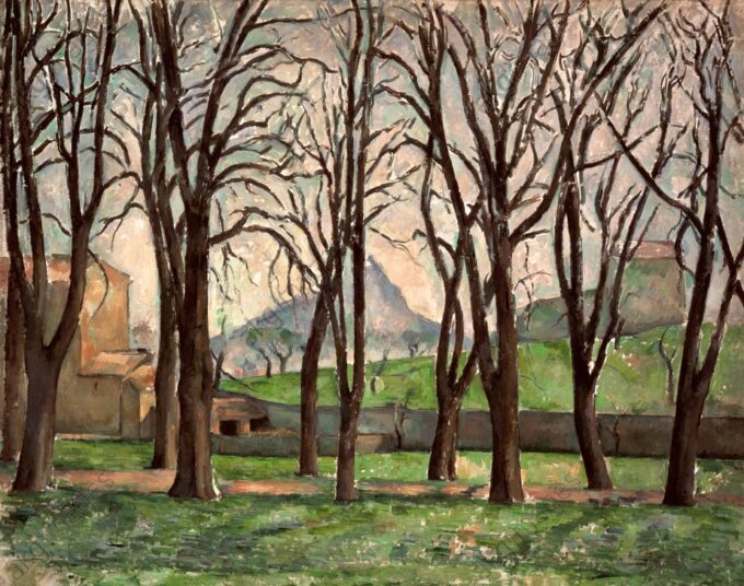 Castagni al Jas de Bouffan – Paul Cézanne Paul Cézanne 85x75