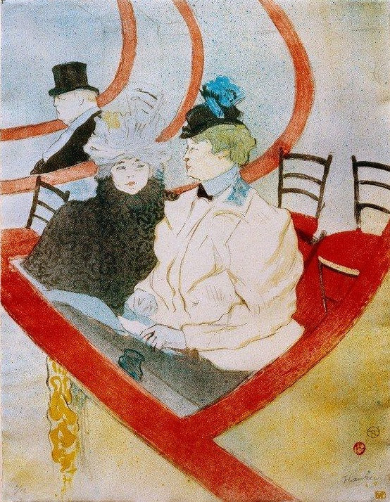 La Grande Loge – Toulouse Lautrec Henri de Toulouse-Lautrec 70x85