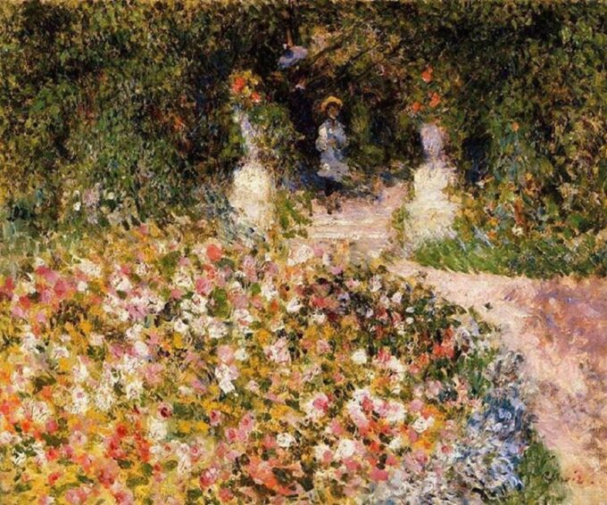 Il giardino – Pierre-Auguste Renoir Pierre-Auguste Renoir 85x75