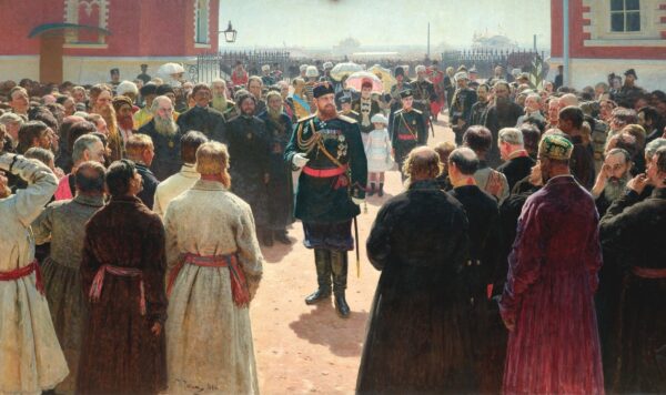 Ricevimento di Alessandro III – Ilya Repin Il'ja Efimovič Repin 120x70