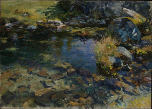 Piscine alpine – John Singer Sargent John Singer Sargent 105x70