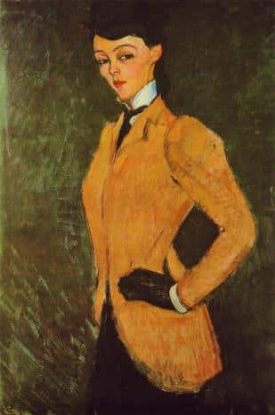 L’Amazzone (Modigliani) – Amedeo Modigliani Amedeo Modigliani 70x105