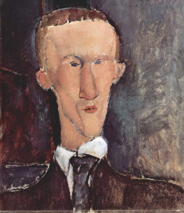 Ritratto di Blaise Cendrars – Amedeo Modigliani Amedeo Modigliani 70x85