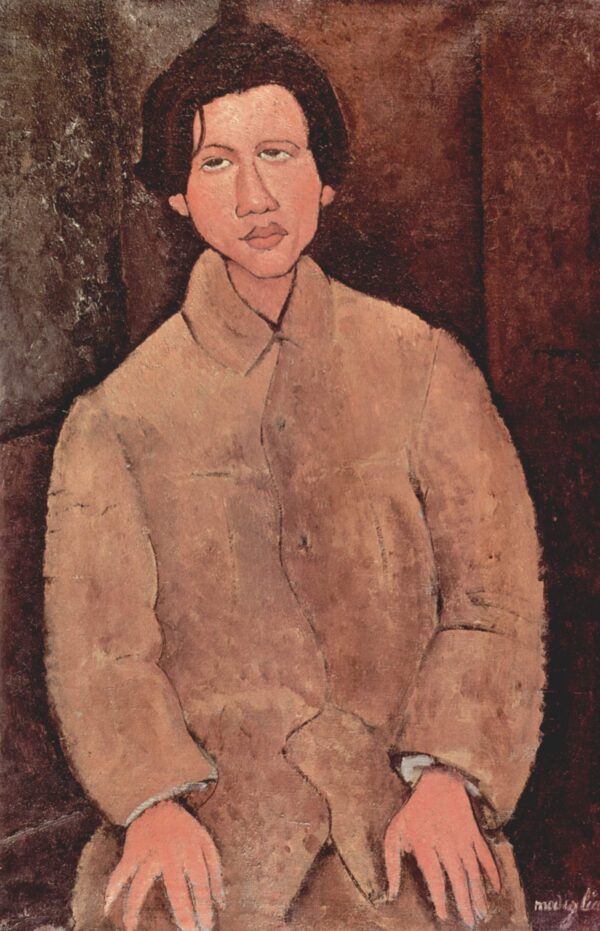 Ritratto di Chaïm Soutine – Amedeo Modigliani Amedeo Modigliani 70x105