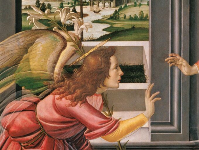 Annunciazione 1489 – Sandro Botticelli Sandro Botticelli 70x85