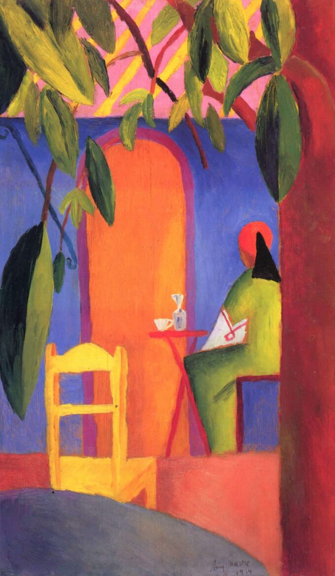 Caffè turco – August Macke August Macke 70x120