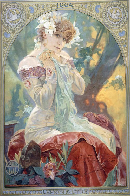 Sarah Bernhardt: La principessa lontana – Mucha Alfons Mucha 70x105