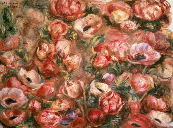 Letto di anemoni – Pierre-Auguste Renoir Pierre-Auguste Renoir 85x75