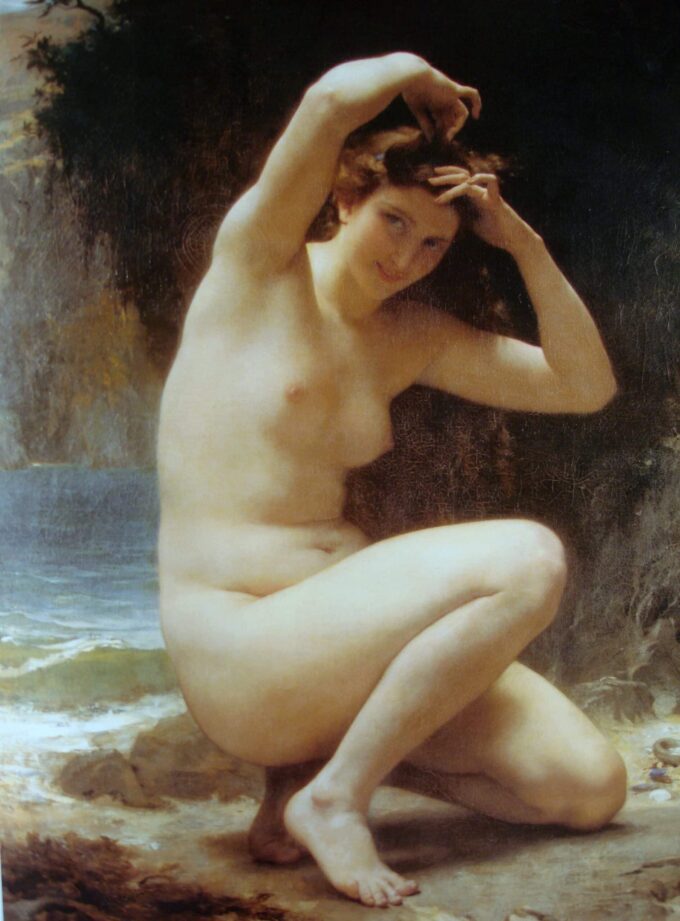 La Toilette di Venere – William Bouguereau William Bouguereau 70x105