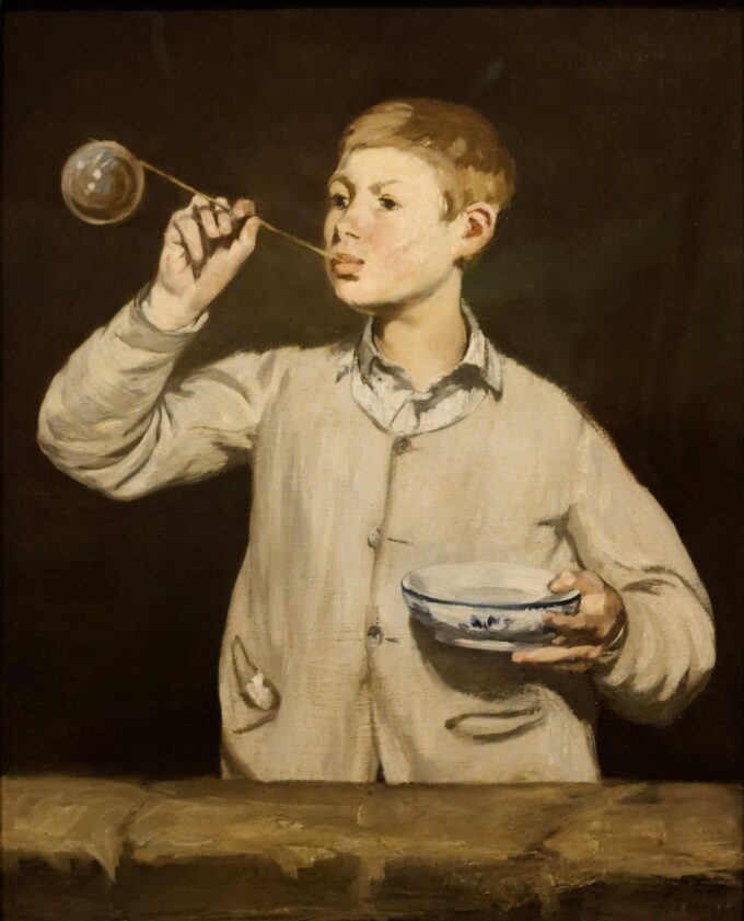 Le bolle di sapone – Edouard Manet Édouard Manet 70x85