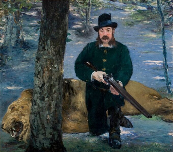 Cacciatore di leoni – Edouard Manet Édouard Manet 85x75