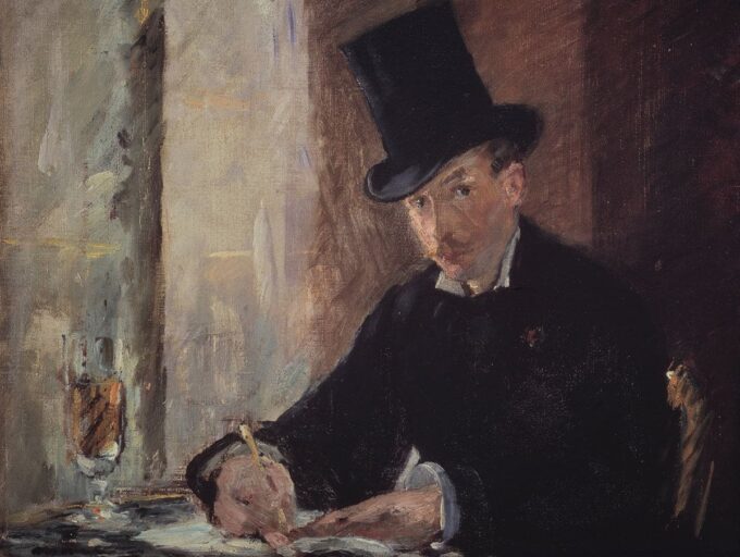 Chez Tortoni – Edouard Manet Édouard Manet 85x75