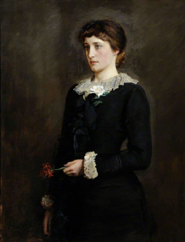 Un lis di Jersey – John Everett Millais John Everett Millais 70x85