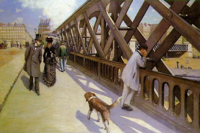 Il Ponte d’Europa – Caillebotte Gustave Caillebotte 105x70