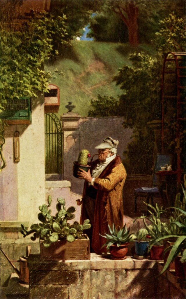 L’amico dei cactus – Carl Spitzweg Carl Spitzweg 70x105