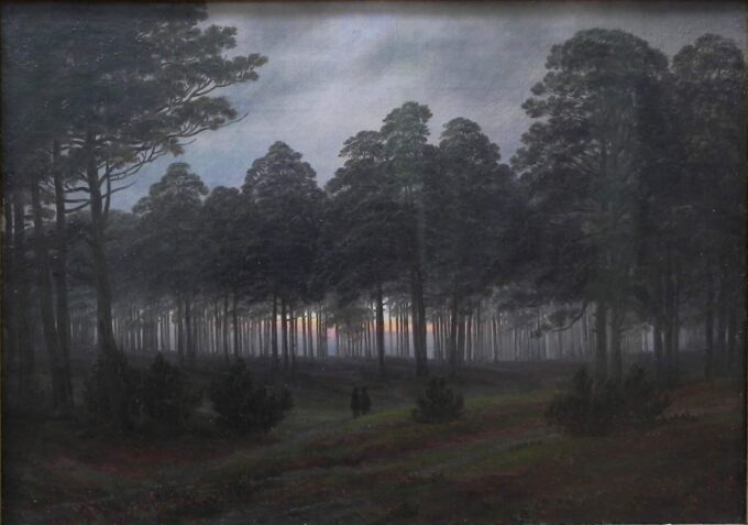 Il sera – Caspar David Friedrich Caspar David Friedrich 105x70