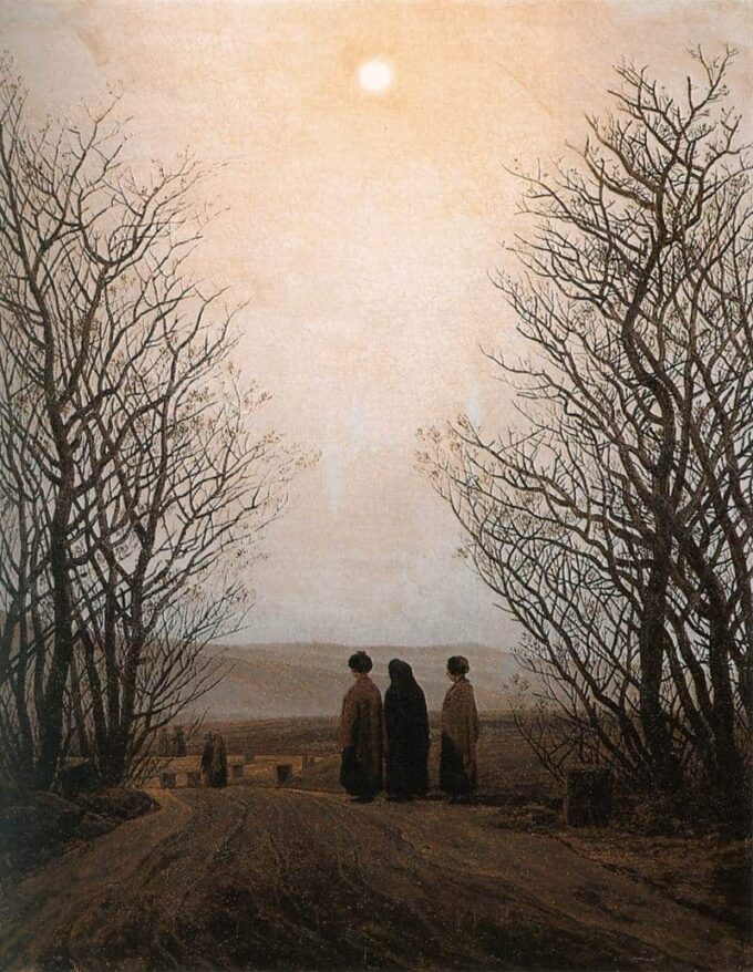 Mattina di Pasqua – Caspar David Friedrich Caspar David Friedrich 70x85