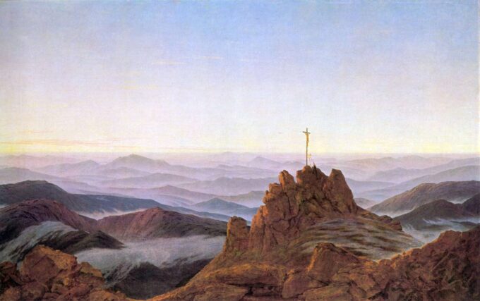 Mattina nei Monti dei Giganti – Caspar David Friedrich Caspar David Friedrich 105x70