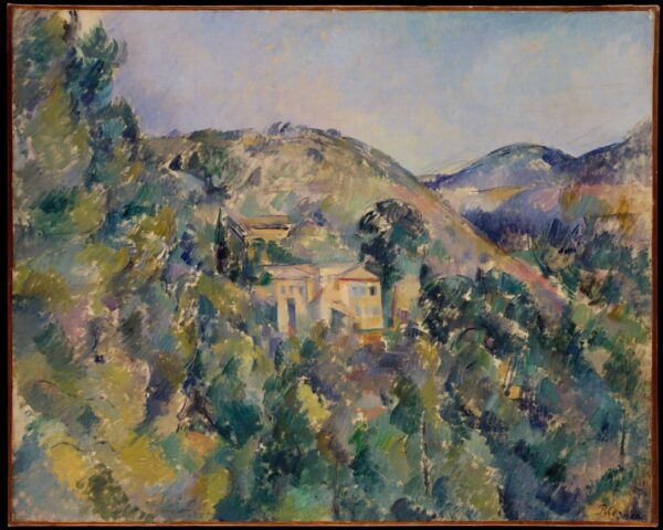 Vista del Domaine Saint-Joseph, fine degli anni 1880 – Paul Cézanne Paul Cézanne 85x75