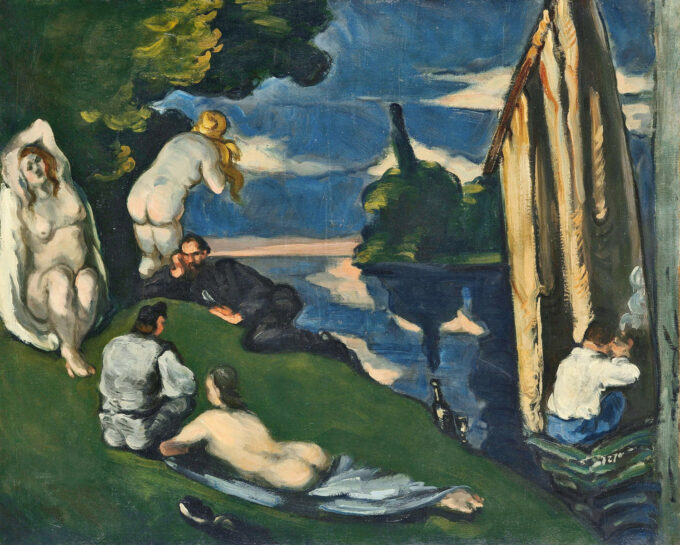 Pastorale (o: Idillio) – Paul Cézanne Paul Cézanne 85x75