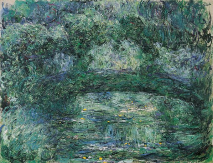 Il ponte giapponese di Claude Monet Claude Monet 85x75