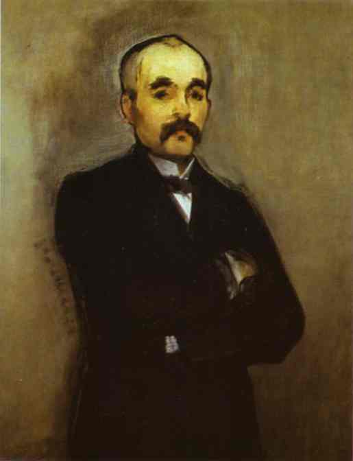 Ritratto di Clemenceau – Edouard Manet Édouard Manet 70x85