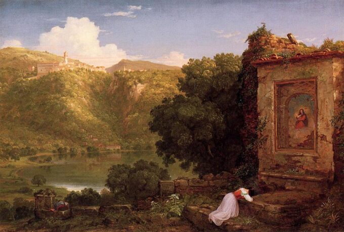 Il Pensieroso – Thomas Cole Thomas Cole 105x70