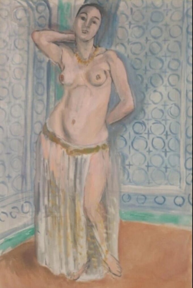 Odalisca o la schiava bianca – Matisse Henri Matisse 70x105