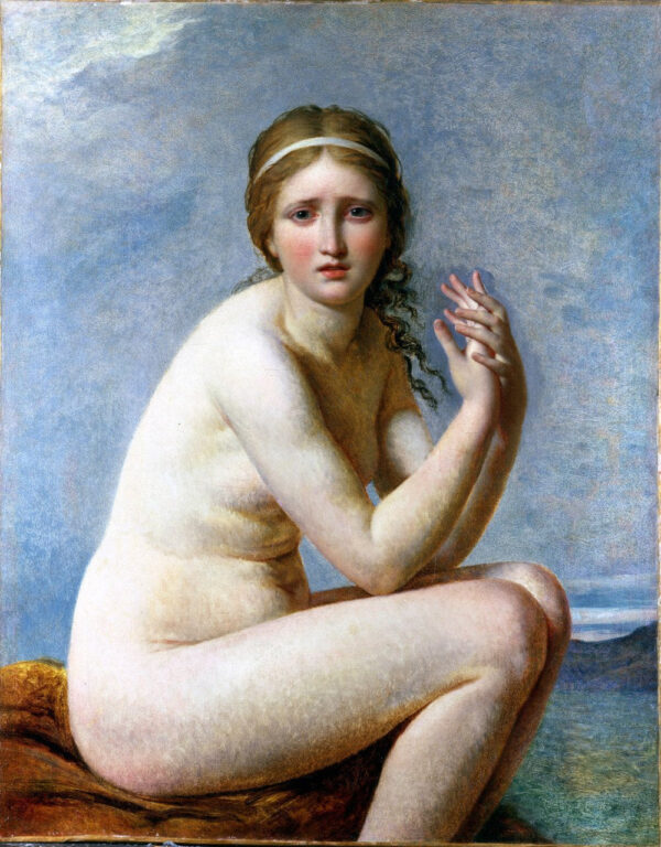 Psyché abbandonata – Jacques-Louis David Jacques-Louis David 70x85